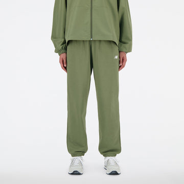 New Balance Olive Woman's Trackpant-WP41500