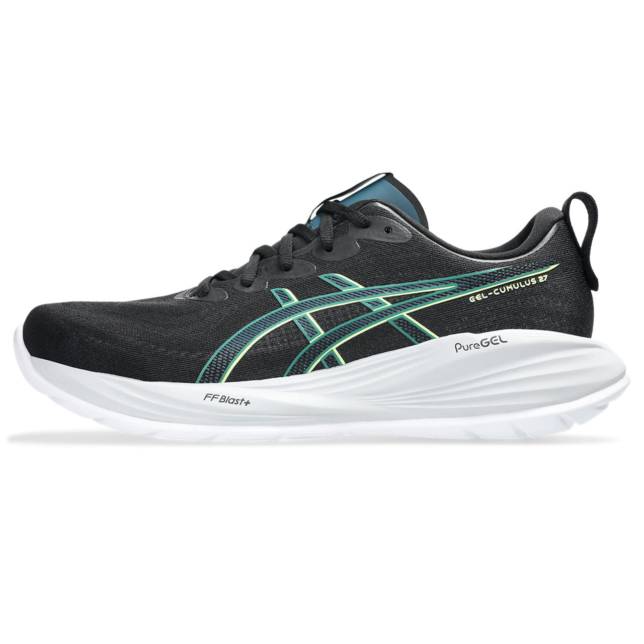ASICS GEL-CUMULUS 27 | Men | BLACK/LUCID YELLOW