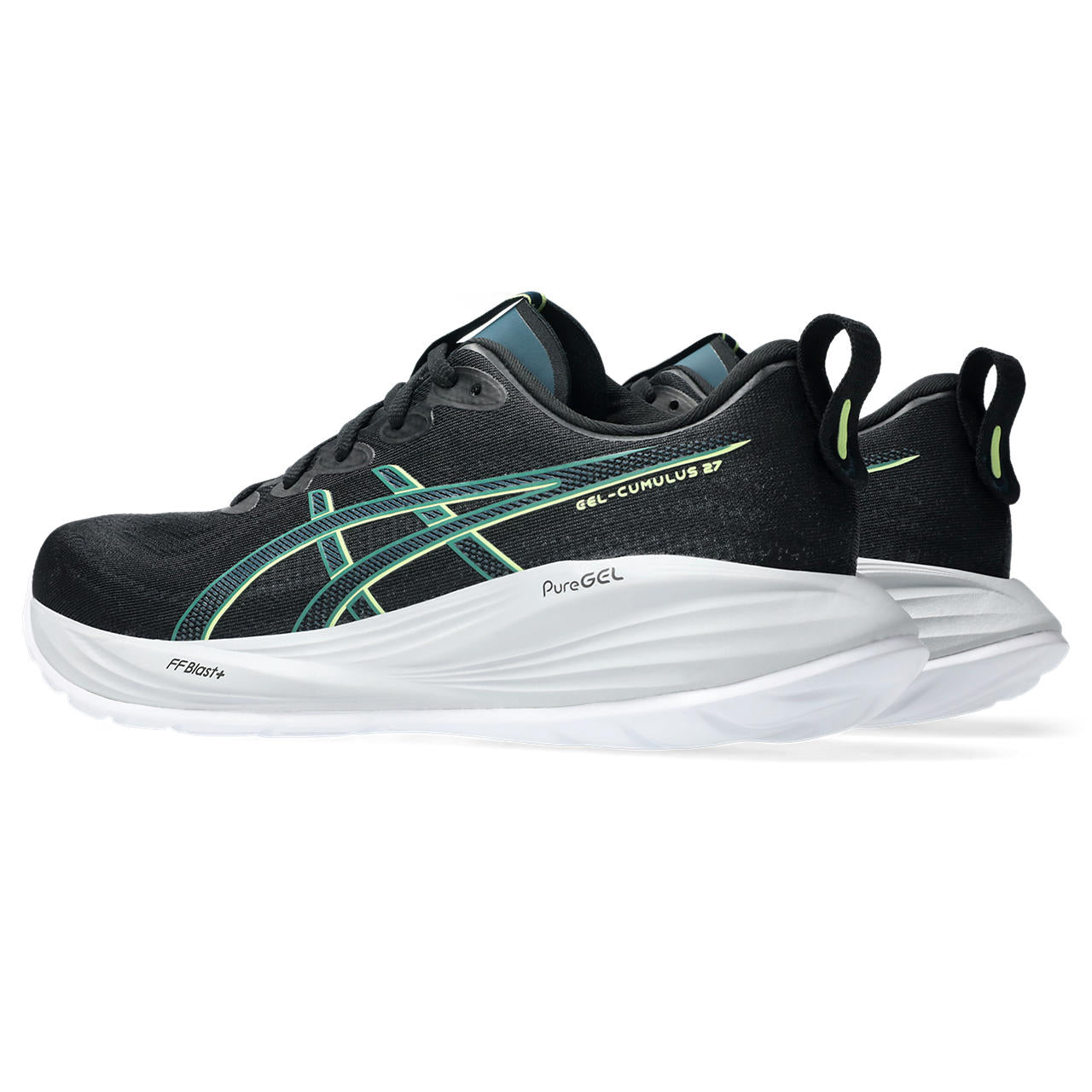 ASICS GEL-CUMULUS 27 | Men | BLACK/LUCID YELLOW