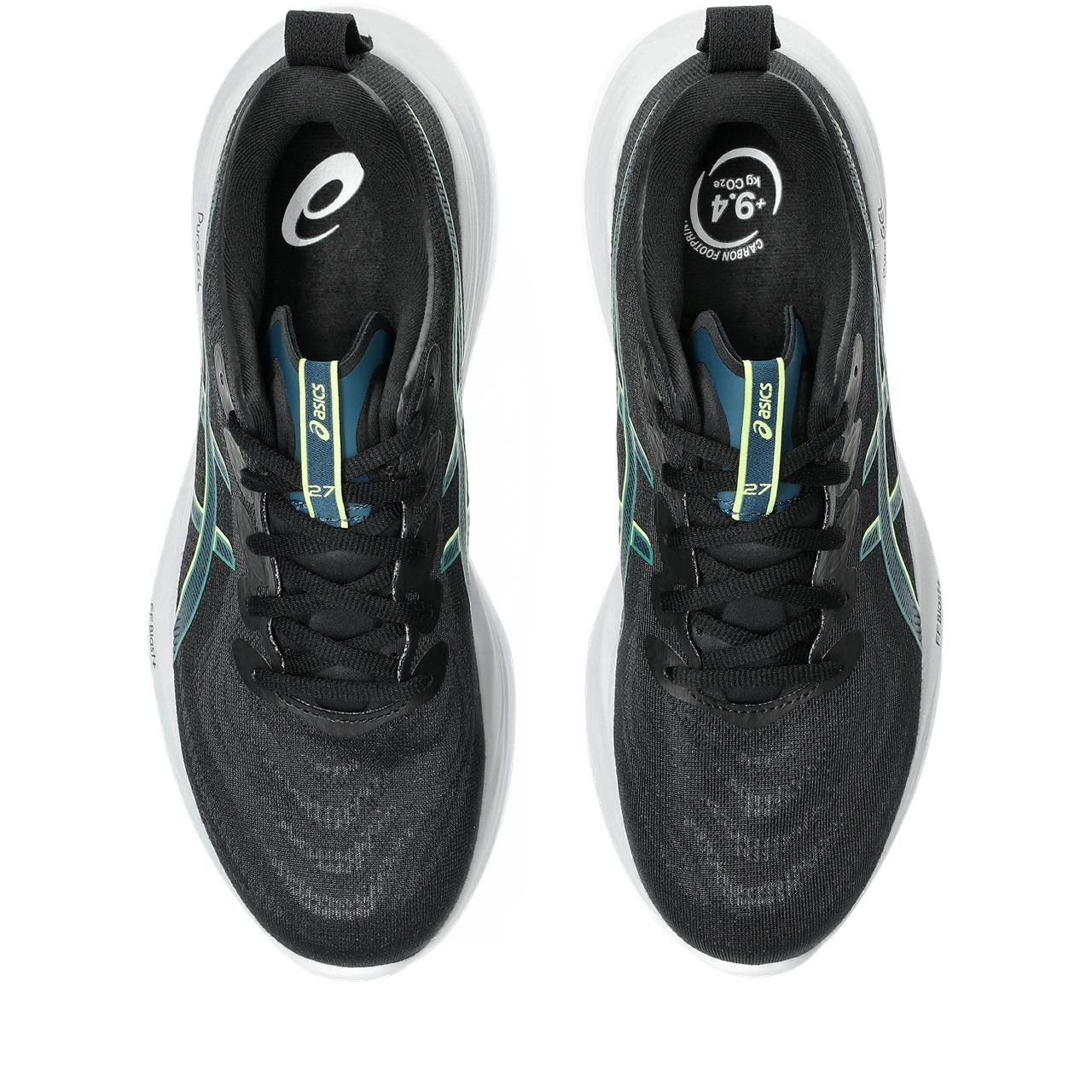 ASICS GEL-CUMULUS 27 | Men | BLACK/LUCID YELLOW