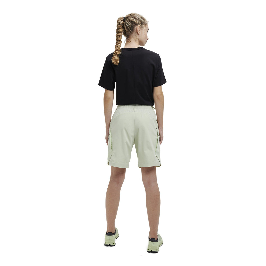 ON Women Wine Polyester Blend Sports Short