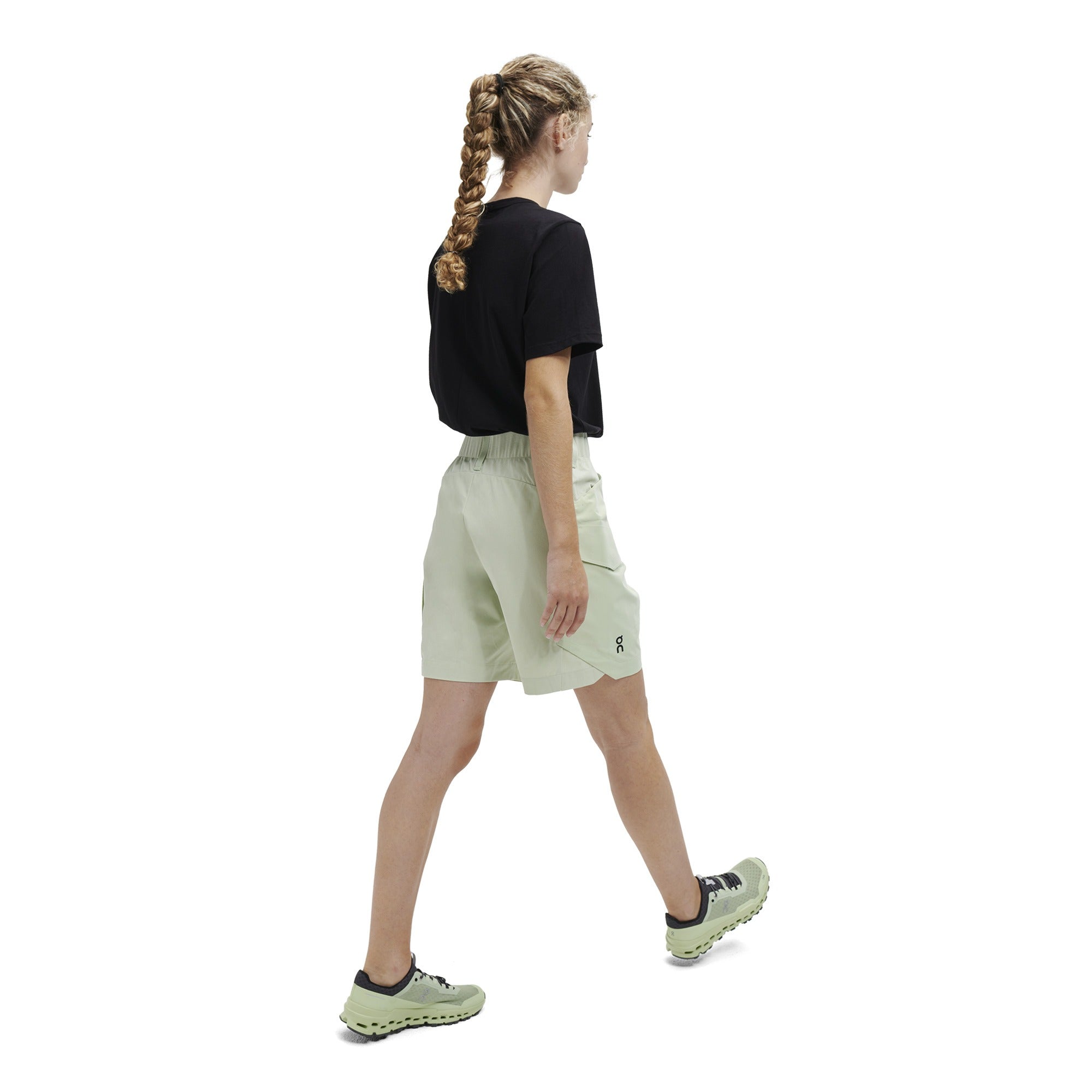 ON Women Wine Polyester Blend Sports Short