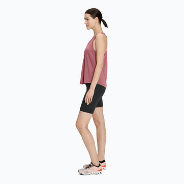 ON Women Cherry Red Cotton Blend Sports Tank Top