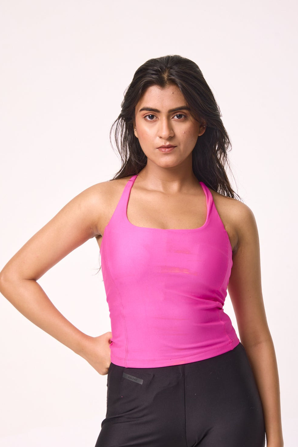 Hot Pink Bliss Top – Isaymove adjustable activewear top