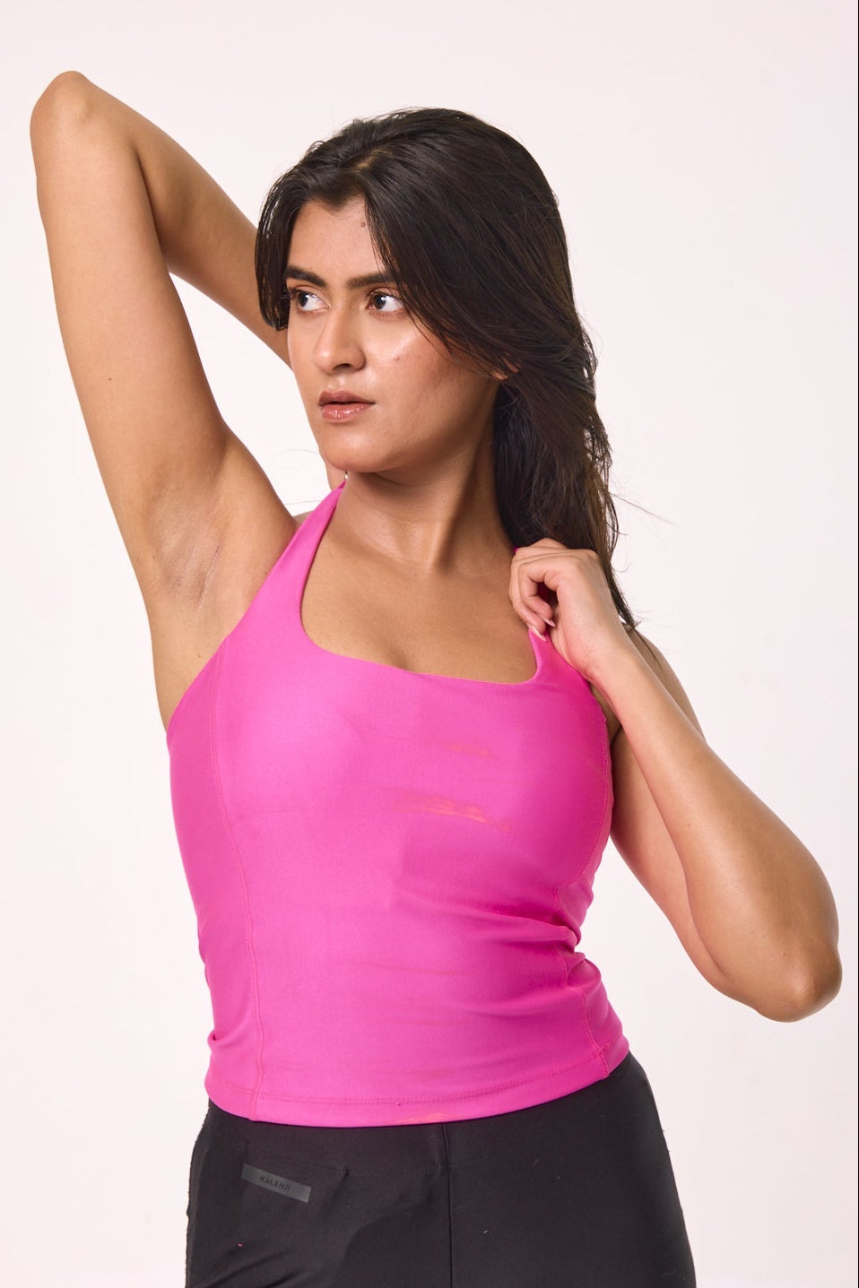 Hot Pink Bliss Top – Isaymove adjustable activewear top