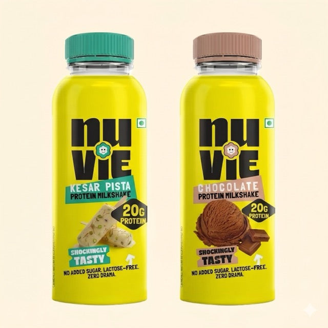 20g Protein Shake - 2 Flavors Variety Pack