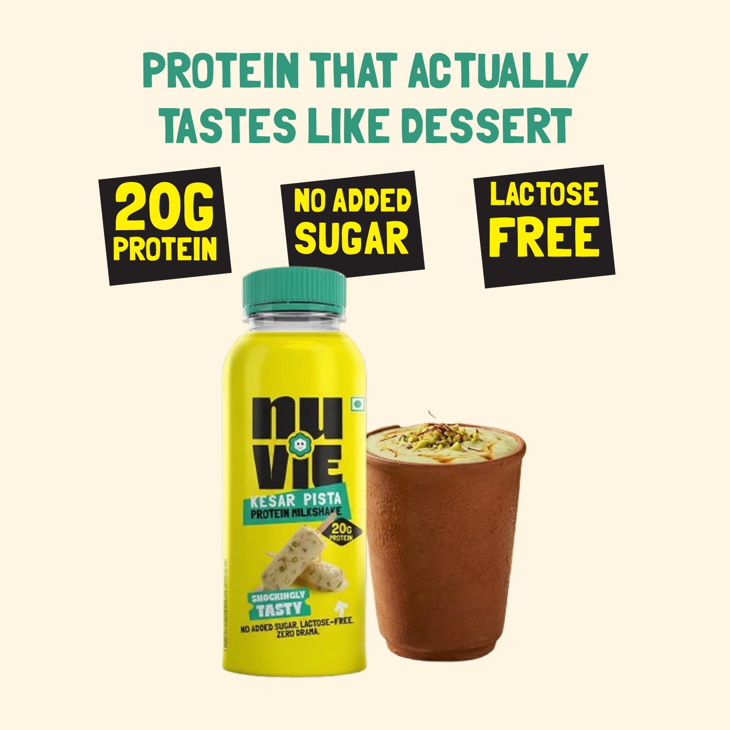 Kesar Pista Protein Shake