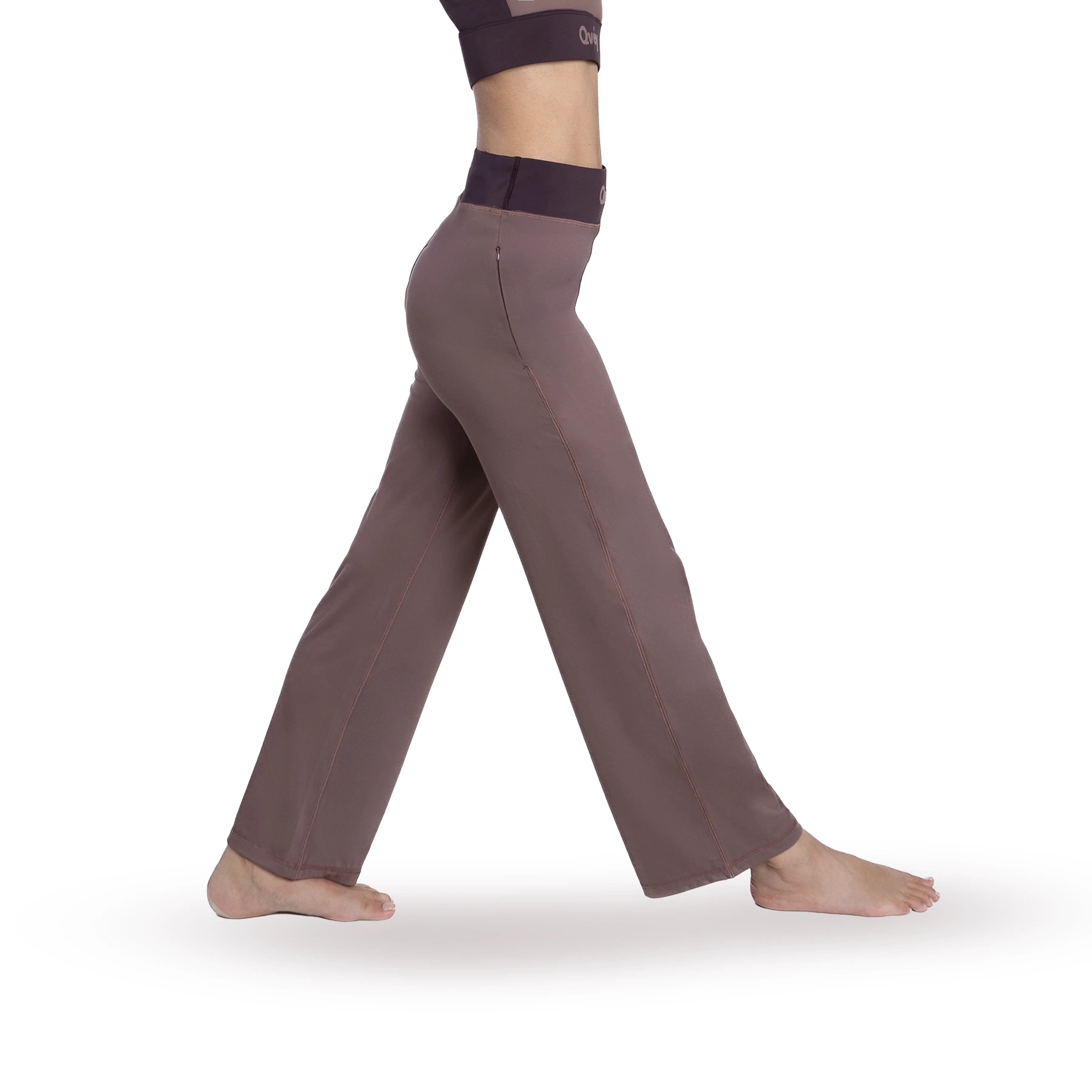 Asymmetric Fluid Pants