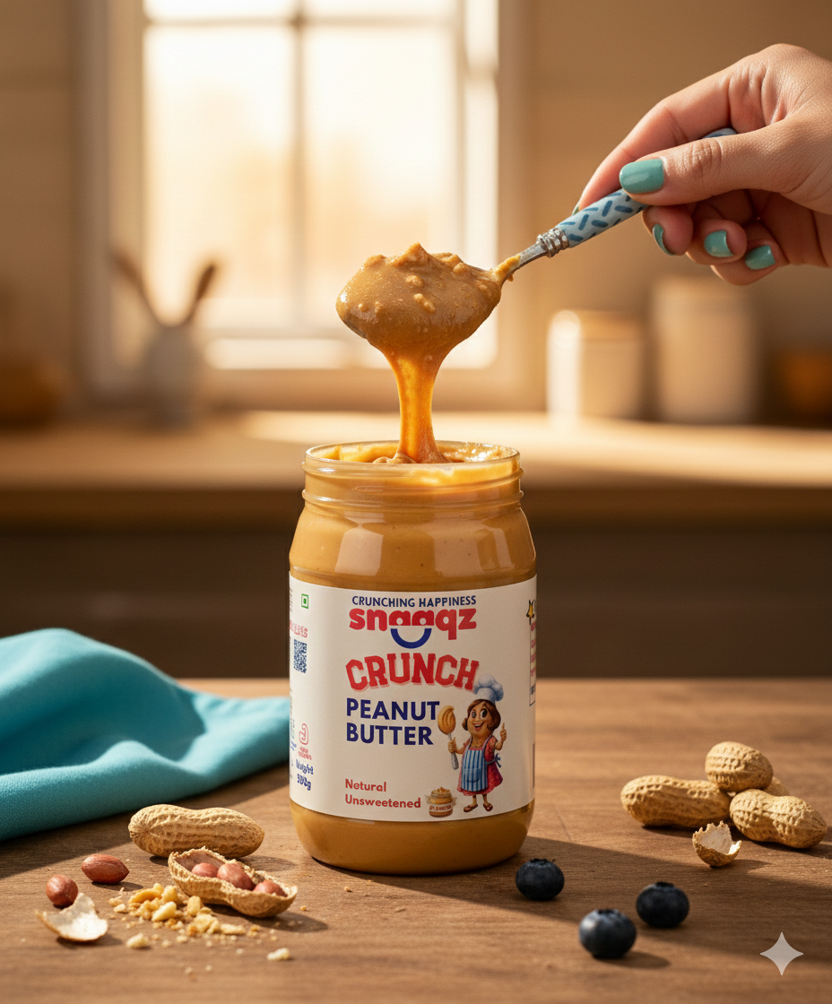 Natural Crunchy Peanut Butter 500gm