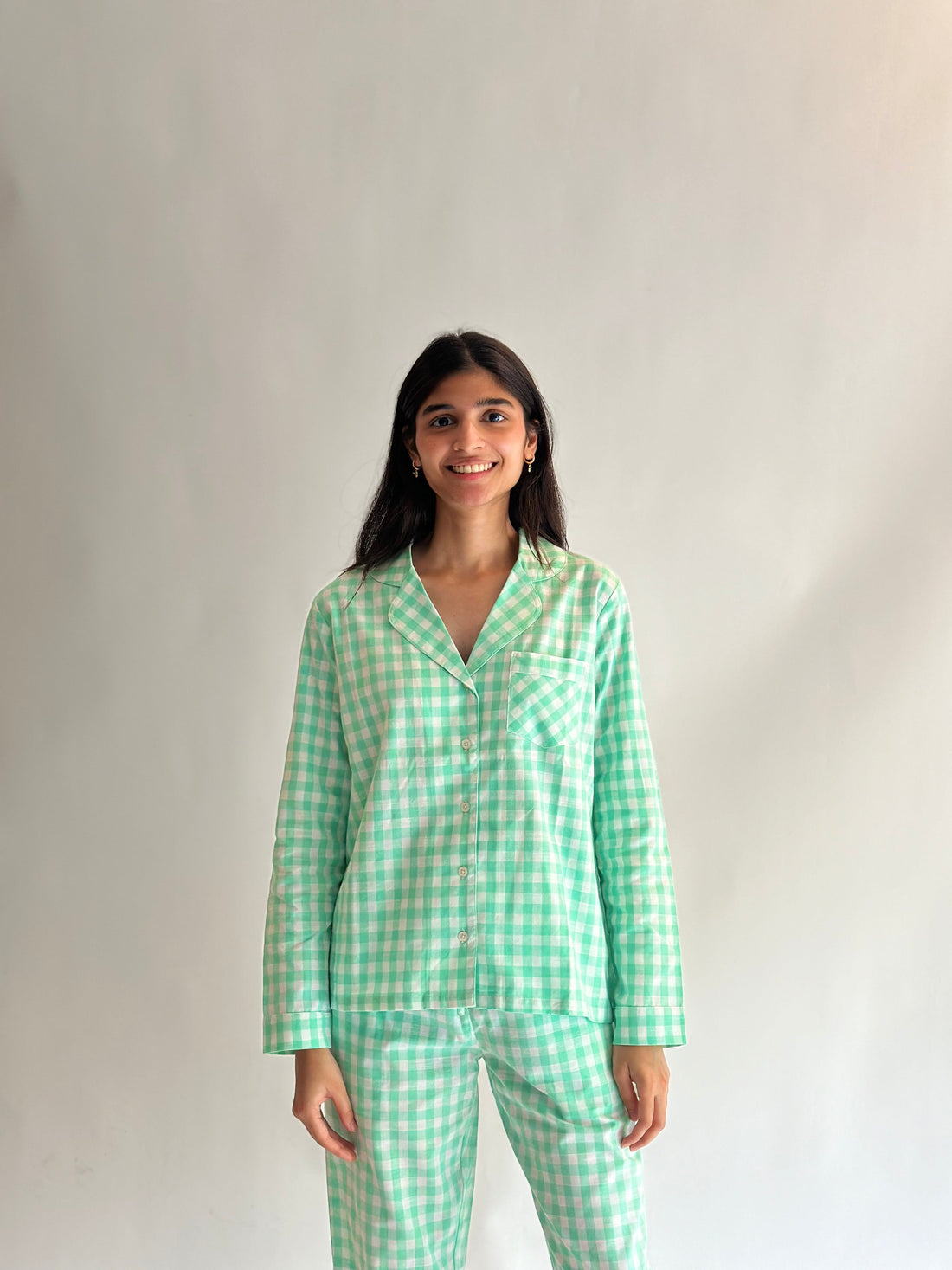 Bella Sleep Set Neon Checks