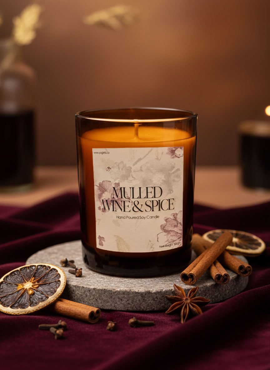 Yoginii Mulled Wine & Spice candle